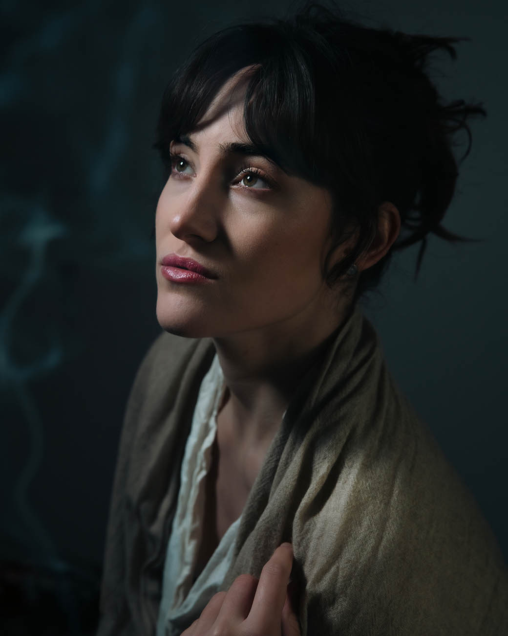 Portraits Photographs Color studio fine art of Anna Lena