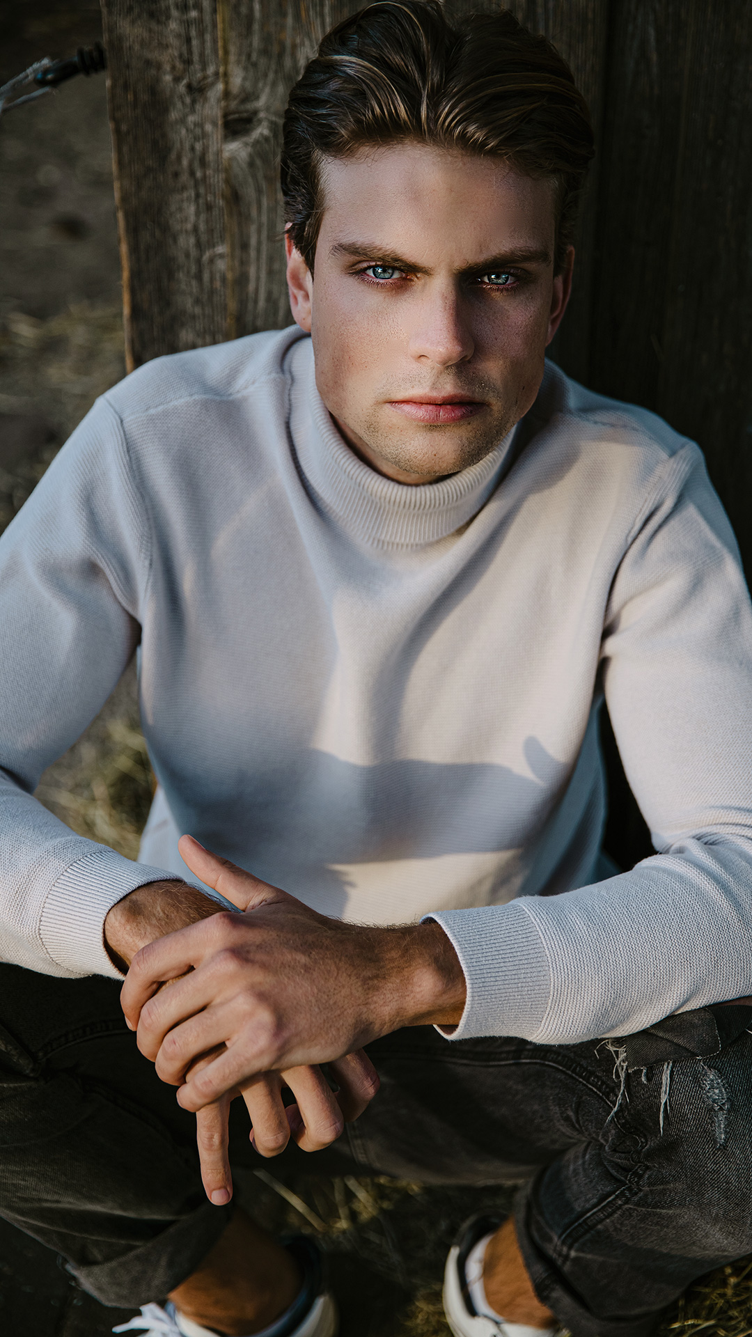 Portraits Photographs of Maximilian Weiss, made in Steinhagen, Germany, Outdoor On Location Shooting