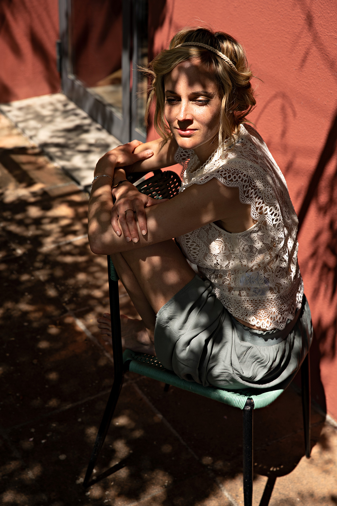 Portraits Photograph Of Diana Made in Tuscany Italy, Outdoor Shooting, artistic fashion photography