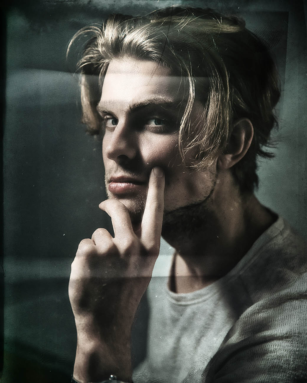 Portraits Photographs of Maximilian Weiss, made in Steinhagen, Germany, Outdoor On Location Shooting