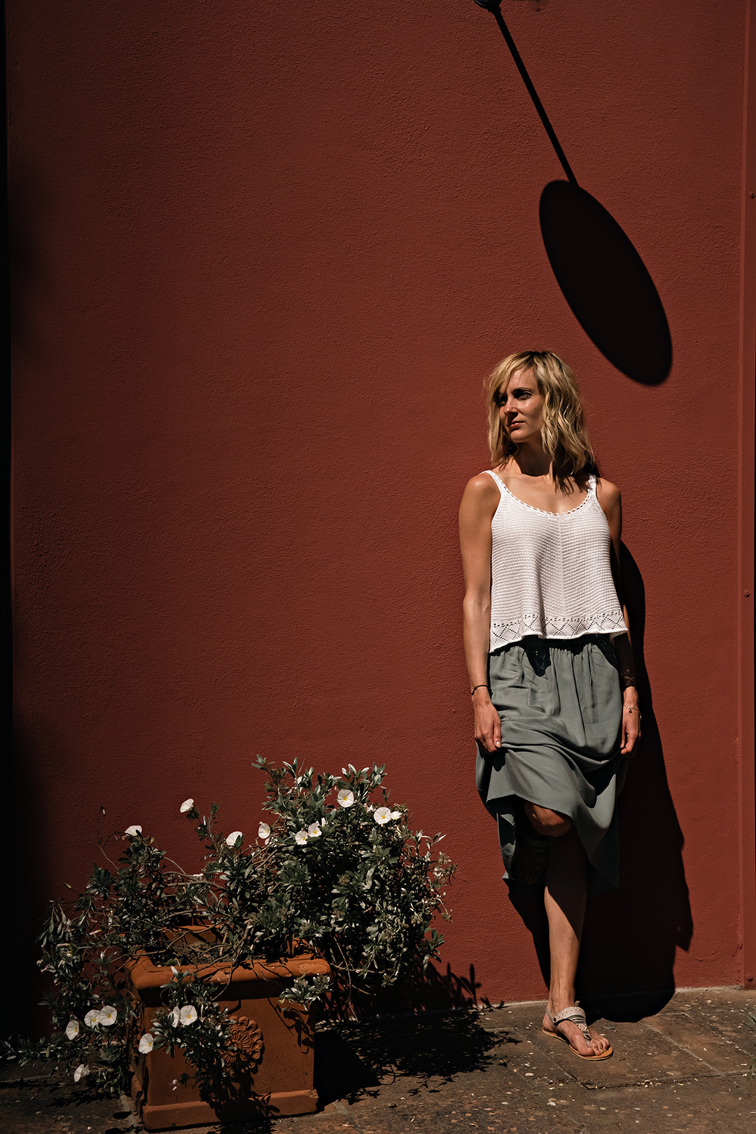 Portraits Photograph Of Diana Made in Tuscany Italy, Outdoor Shooting, artistic fashion photography